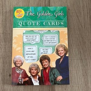 🆕 The Golden Girls Quote Cards